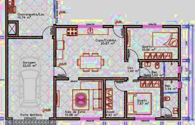 Imagem 2: Casa para Venda em Ponta Grossa, Chapada, 2 dormitórios, 1 suíte, 2 banheiros, 1 vaga