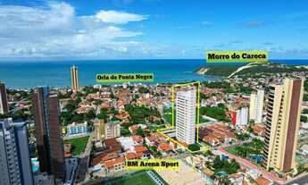 Imagem 3: Lindo apê em Ponta Negra vista mar e Morro do Careca 3 quartos 140m² 2 vagas lazer e segur