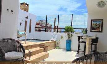 Imagem 7: Apartamento de cobertura duplex em Intermares, com 127 metros a duas quadras do mar
