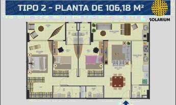 Imagem 2: JUL35/050 Condomínio Solarium (3 quartos, sendo 3 suítes