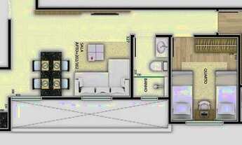 Imagem 3: Apartamento para Venda em Belo Horizonte, Santo Antônio, 2 dormitórios, 1 suíte, 2 banheir
