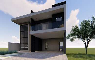 Imagem 3: Sobrado à venda - Parque Tauá - Tangará - 3 Suítes - Escritório - Gourmet - 2 Garagens - E