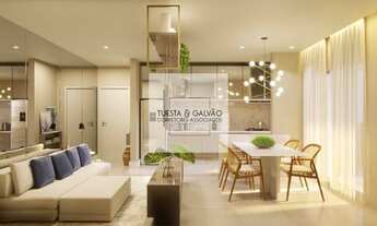 Imagem 4: Apartamento com 2 quartos sendo 1 suíte, 1 vaga de garagem, no bairro São Francisco, em Cu