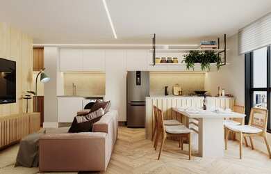 Imagem 2: Apartamento para venda tem 40 metros quadrados com 1 quarto em Cabral - Curitiba - PR