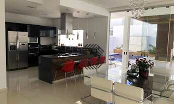 Imagem 3: Lindo Sobrado no Codomínio Mont Blanc em Sorocaba/SP/03 Suítes/01 Master/300m2-Ac/360m2-At