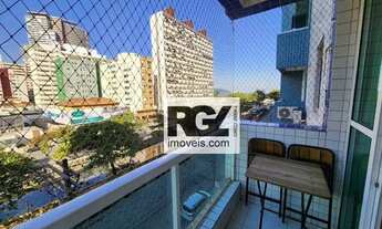 Imagem 4: Apartamento com 2 dormitórios à venda, 65 m² por R$ 390.000,00 - José Menino - Santos/SP