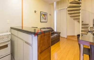 Imagem 3: Apartamento para Locação na Savassi, duplex, 1 quarto mobiliado, 42m²