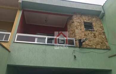 Imagem 2: Sobrado com 4 dormitórios para alugar, 196 m² por R$ 2.650,00/mês - Vila Curuçá - Santo An