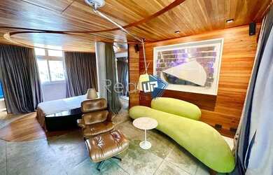 Imagem 6: Ótimo apartamento reformado, mobiliado com vista mar no Leblon!!!