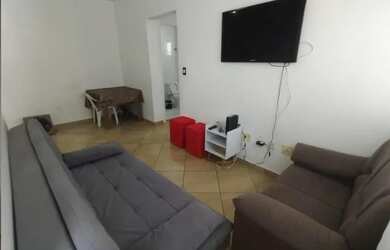 Imagem 3: Apartamento com 1 dormitório para alugar, 45 m² por R$ 1.700,00/mês - Tupi - Praia Grande
