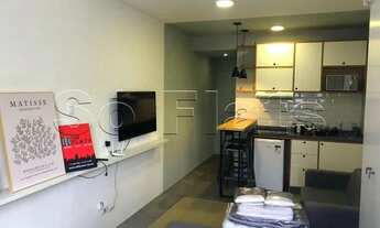 Imagem 4: Flat mobiliado com serviços, suíte com varanda e área de lazer completa no melhor bairro d