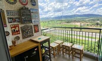 Imagem 1: Apartamento mobiliado para venda possui 67 m2 com 2 quartos- 1 suíte- 1 vaga- Lazer comple