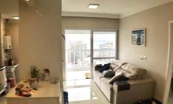 Imagem 3: Apartamento com 1 dormitório mobiliado com Vista mar para alugar no Gonzaga - Santos/SP