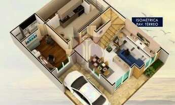 Imagem 5: Casa nova 4 suítes com garagem privativa em cond. fechado no melhor de Pitangueiras!