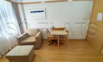 Imagem 3: Apto no Paulista Classic com 1 dorm e 1 vaga de garagem nos Jardins, disponível para locaç