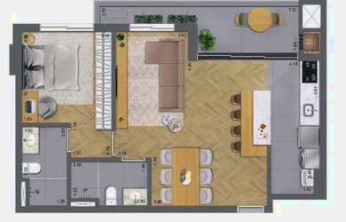 Imagem 6: COBERTURA com 3 dormitórios à venda por R$ 2.171.817,84 no bairro Bigorrilho - CURITIBA