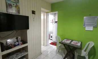 Imagem 4: KITNET 50M DA PRAIA COM GARAGEM E PORTARIA 24H, AVISTA 198.000 MIL