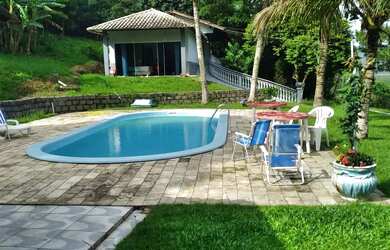 Imagem 3: Refugio na Mata Atlântica,Ilha , Florianópolis, SC sitio/casa co. piscina para 3 casais