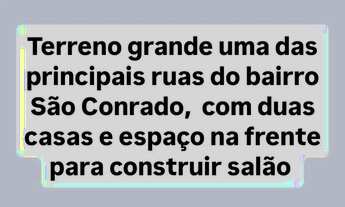 Imagem 2: Vendo Terreno grande com 2 casas São Conrado