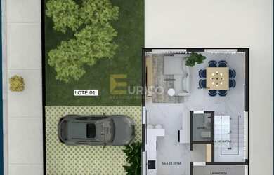 Imagem 2: Casa em Construção Estilo Sobrado à Venda - Itatiba/SP