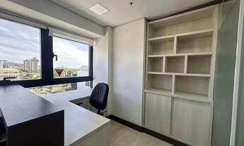 Imagem 2: Sala Comercial para Venda- 54m2, vista para Guaíba, cozinha, mobiliada- Walk Praia de Bela