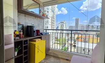 Imagem 4: Apartamento à Venda no Tucuruvi, 49m² com 2 quartos, sala 2 ambientes com varanda envidraç