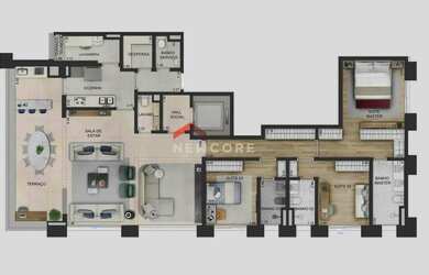 Imagem 4: Apartamento em Rua Clodomiro Amazonas - Vila Nova Conceição - São Paulo/SP