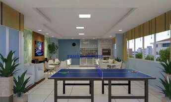 Imagem 6: Alugar 1 quarto mobiliado sacada gourmet lazer Campo Grande Santos