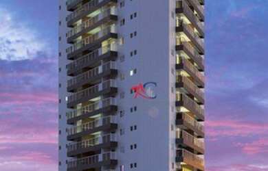 Imagem 2: Apartamento com 3 dormitórios à venda, 107 m² por R$ 723.000,00 - Vila Guilhermina - Praia