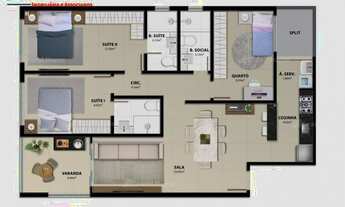 Imagem 3: Apartamento 2 quartos em Praia de Itaparica