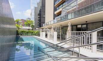 Imagem 2: Lindo apartamento de 52m2 com 1 dormitório, sendo 1 com suíte, 2 banheiros e 1 vaga à vend