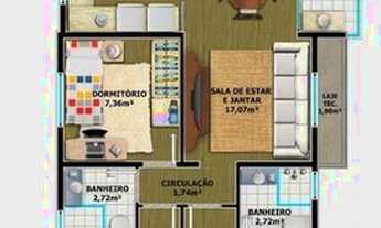 Imagem 4: APARTAMENTO no BUCAREIN com 3 quartos para VENDA, 80 m²