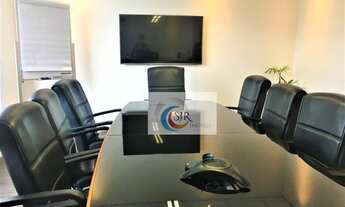 Imagem 3: Laje comercial com 734,00m² com 28 vagas de garagem- Mobiliado - Em frente a estação do me