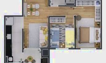 Imagem 4: Apartamento à venda, 2 quartos, 1 vaga, Aristocrata - São José dos Pinhais/PR