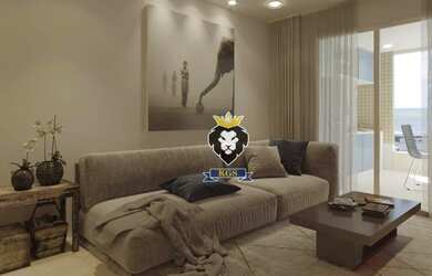 Imagem 3: Apartamento com dois dormitórios, sendo uma suíte, e uma vaga, com churrasqueira na var