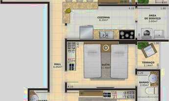 Imagem 3: APARTAMENTO GUILHERMINA - PRAIA GRANDE SP