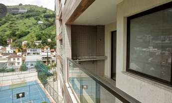 Imagem 3: Apartamento para venda tem 110 metros quadrados com 4 quartos em Palmeiras - Nova Iguaçu