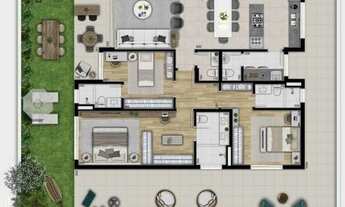 Imagem 2: COBERTURA com 2 dormitórios à venda por R$ 2.654.822,71 no bairro Bigorrilho - CURITIBA