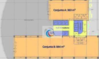 Imagem 3: Conjunto para alugar, 1207 m² por R$ 120.700,00/mês - Bela Vista - São Paulo/SP