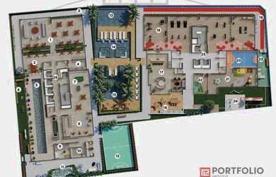 Imagem 4: Apartamento com 1 quarto no Emirates Parque Flamboyant - Bairro Jardim Goiás em Goiânia