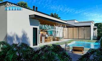 Imagem 3: Casa com 4 dormitórios à venda, 362 m² por R$ 4.200.000,00 - Condomínio Campo de Toscana