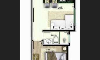 Imagem 2: Apartament o de 1 quarto 1 suite região centro sul