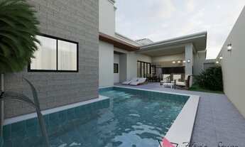 Imagem 4: Linda casa de condomínio térrea venda com 287 m² com 3 suítes / 1 master - Florais Itália