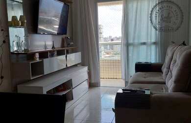 Imagem 6: Apartamento um dormitório ,mobiliado com área de lazer em Aviação - Praia Grande - SP