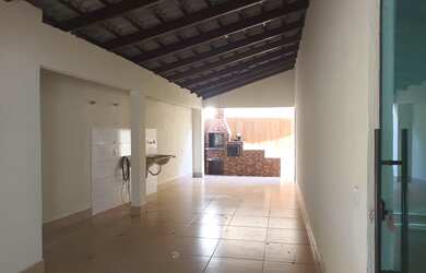 Imagem 6: Casa térrea sozinha no lote no Residencial Rio Jordão com 3 quartos, churrasqueira e fogão