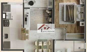 Imagem: Apartamento com 1 dormitório à venda