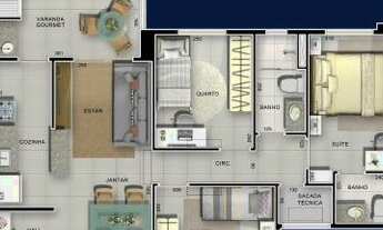 Imagem 6: Vilagio Calabria no Jardim Cuiabá invista ou more no melhor da região