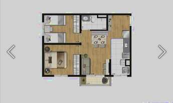 Imagem 1: Apartamento na planta KZ santos 8°andar