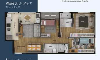 Imagem 2: APARTAMENTO RESIDENCIAL em JOINVILLE - SC, COSTA E SILVA