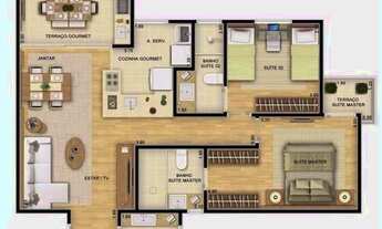 Imagem 2: APARTAMENTO RESIDENCIAL em INDAIATUBA - SP, TOMBADOURO